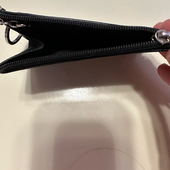 Coach black mini skinny I.D. Case - Picture 4 of 7